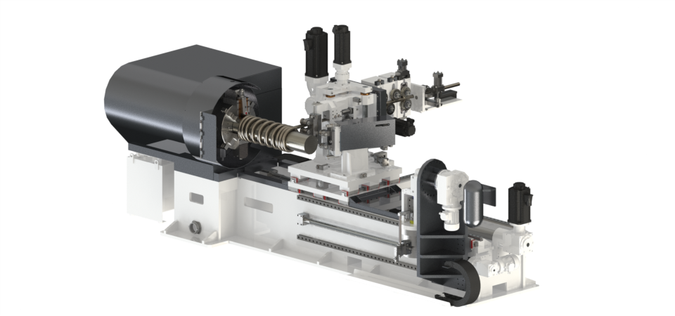 WH36 Coiling lathe for the automatic production of compression springs